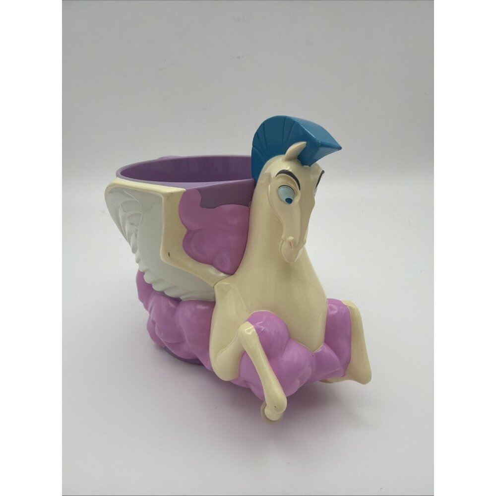 Walt Disney On Ice Hercules Pegasus Mug Souvenir Cup Vintage 1997 90s Toy
